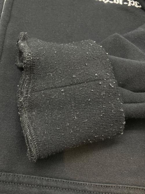 LOS ANGELES APPAREL（ロサンゼルスアパレル）LOS ANGELES APPAREL (ロサンゼルスアパレル) ジップパーカー ブラック サイズ:2XLの古着・服飾アイテム