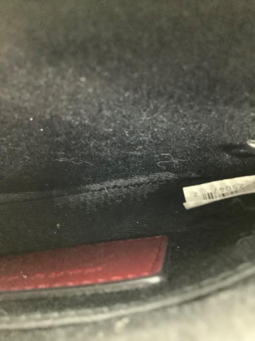 MARC JACOBS（マークジェイコブズ）MARC JACOBS (マークジェイコブズ) スナップショット レッド×ホワイト×ブラック×ゴールドの古着・服飾アイテム