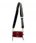 MARC JACOBS (マークジェイコブズ) スナップショット レッド×ホワイト×ブラック×ゴールド：18000円