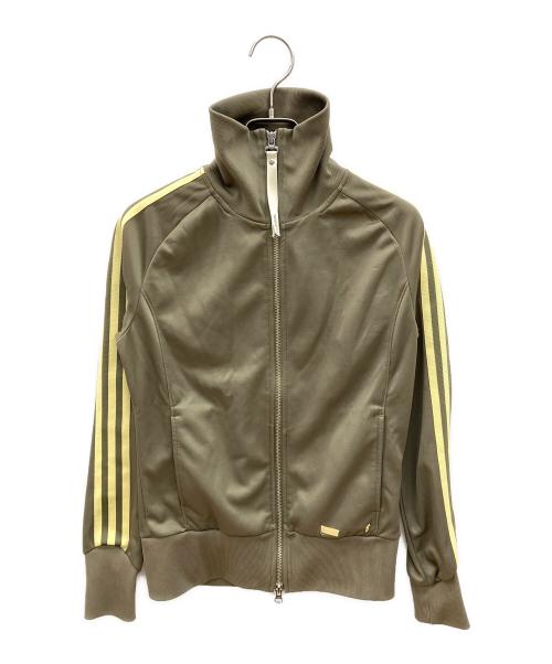 adidas（アディダス）adidas (アディダス) 00sトラックジャケット 2006年10月製 Y2K グリーン×イエロー サイズ:Ｍの古着・服飾アイテム