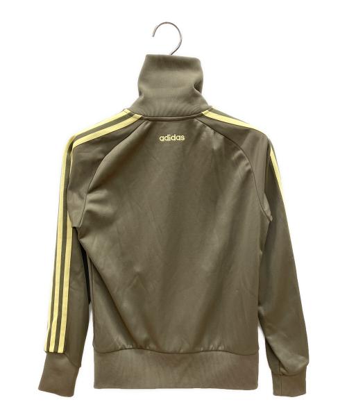 adidas（アディダス）adidas (アディダス) 00sトラックジャケット 2006年10月製 Y2K グリーン×イエロー サイズ:Ｍの古着・服飾アイテム