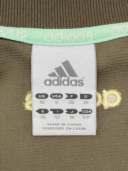 adidas（アディダス）adidas (アディダス) 00sトラックジャケット 2006年10月製 Y2K グリーン×イエロー サイズ:Ｍの古着・服飾アイテム
