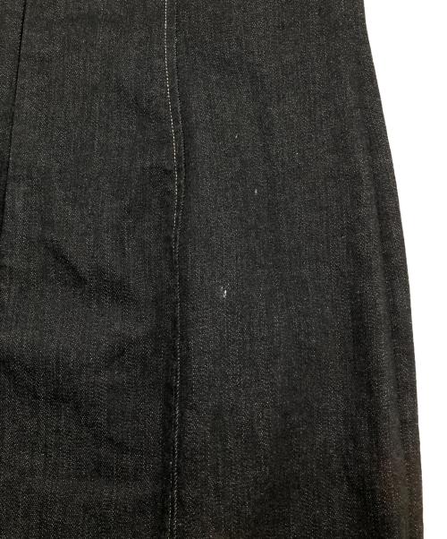 POLO RALPH LAUREN（ポロ・ラルフローレン）POLO RALPH LAUREN (ポロ・ラルフローレン) ノースリーブワンピース　デニム地 ブラック サイズ:165/92Aの古着・服飾アイテム