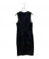 POLO RALPH LAUREN (ポロ・ラルフローレン) ノースリーブワンピース　デニム地 ブラック サイズ:165/92A：8000円