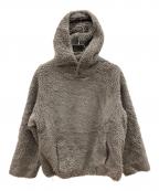 GALERIE VIEギャルリーヴィー）の古着「ボアフリースカットソー」｜グレージュ