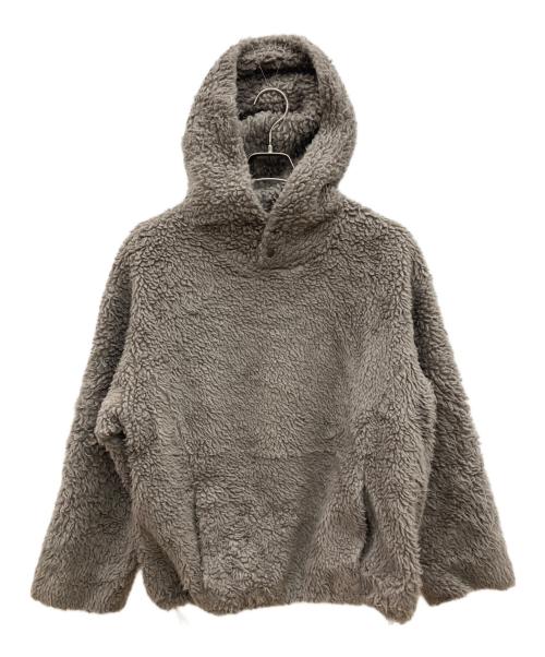 GALERIE VIE（ギャルリーヴィー）GALERIE VIE (ギャルリーヴィー) ボアフリースカットソー グレージュ サイズ:36の古着・服飾アイテム
