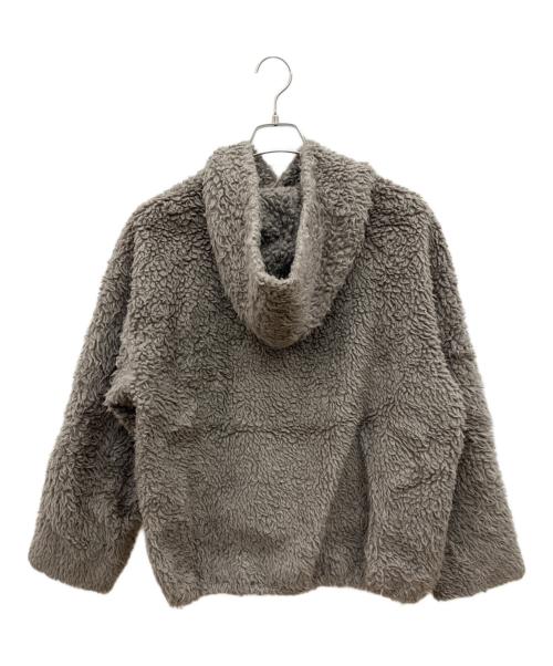 GALERIE VIE（ギャルリーヴィー）GALERIE VIE (ギャルリーヴィー) ボアフリースカットソー グレージュ サイズ:36の古着・服飾アイテム