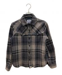 A BATHING APE（ア ベイシング エイプ）の古着「シャツジャケット」｜グレー