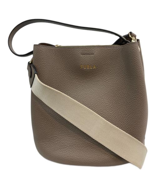 FURLA（フルラ）FURLA (フルラ) 2WAYバッグ ライトグレーの古着・服飾アイテム
