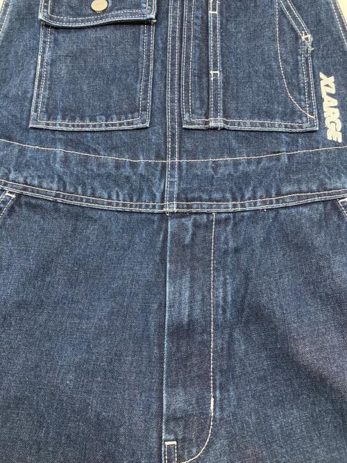 X-LARGE（エクストララージ）X-LARGE (エクストララージ) オーバーオール インディゴ サイズ:Ｍの古着・服飾アイテム