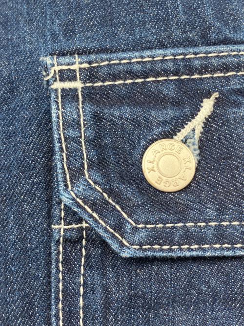 X-LARGE（エクストララージ）X-LARGE (エクストララージ) オーバーオール インディゴ サイズ:Ｍの古着・服飾アイテム