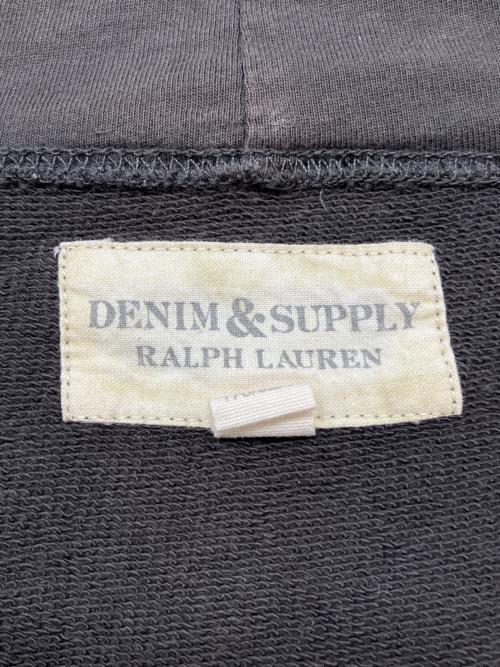 Denim & Supply Ralph Lauren（デニム＆サプライ ラルフローレン）Denim & Supply Ralph Lauren (デニム＆サプライ ラルフローレン) ジップパーカー　Y2K ブラウン サイズ:Sの古着・服飾アイテム