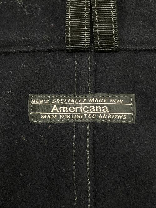 Americana（アメリカーナ）Americana (アメリカーナ) ウールジャケット ネイビー サイズ:Sの古着・服飾アイテム