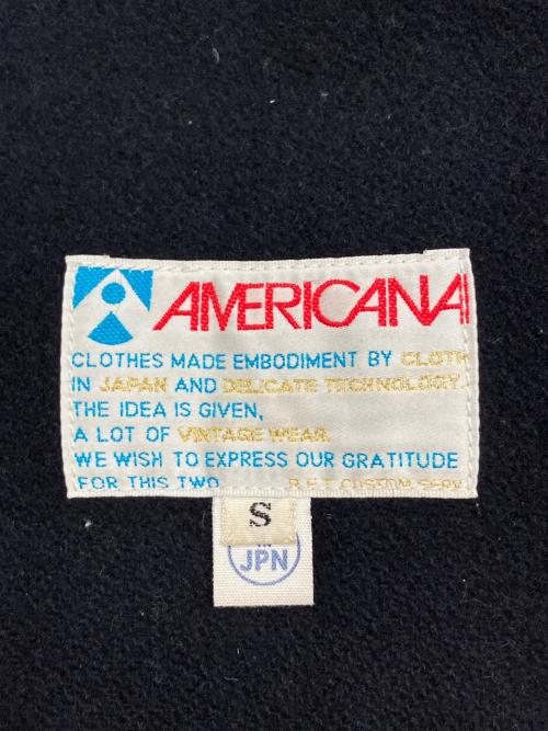 Americana（アメリカーナ）Americana (アメリカーナ) ウールジャケット ネイビー サイズ:Sの古着・服飾アイテム