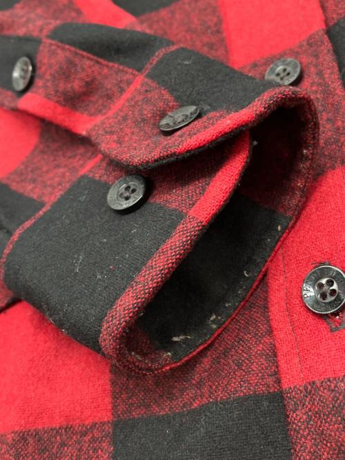 PENDLETON（ペンドルトン）PENDLETON (ペンドルトン) 長袖シャツ レッド×ブラック サイズ:Lの古着・服飾アイテム