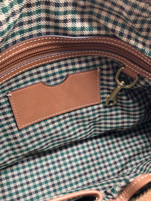 GHURKA（グルカ）GHURKA (グルカ) トートバッグ ブラウンの古着・服飾アイテム