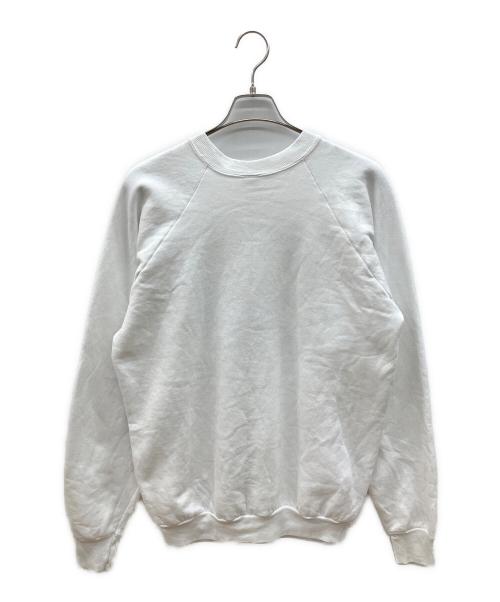 FRUIT OF THE LOOM（フルーツオブザルーム）FRUIT OF THE LOOM (フルーツオブザルーム) スウェット 90s USA製 古着 ホワイト サイズ:XLの古着・服飾アイテム