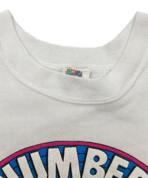 FRUIT OF THE LOOM（フルーツオブザルーム）FRUIT OF THE LOOM (フルーツオブザルーム) スウェット 90s USA製 古着 ホワイト サイズ:XLの古着・服飾アイテム