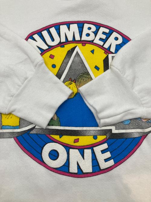 FRUIT OF THE LOOM（フルーツオブザルーム）FRUIT OF THE LOOM (フルーツオブザルーム) スウェット 90s USA製 古着 ホワイト サイズ:XLの古着・服飾アイテム