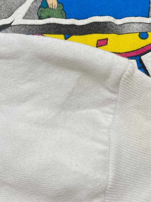 FRUIT OF THE LOOM（フルーツオブザルーム）FRUIT OF THE LOOM (フルーツオブザルーム) スウェット 90s USA製 古着 ホワイト サイズ:XLの古着・服飾アイテム