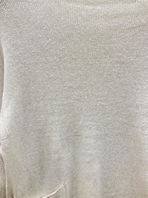 45R（フォーティファイブ・アール）45R (フォーティファイブ・アール) 厚手ニット ベージュ サイズ:45Rの古着・服飾アイテム