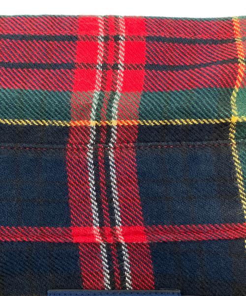 POLO RALPH LAUREN（ポロ・ラルフローレン）POLO RALPH LAUREN (ポロ・ラルフローレン) 長袖シャツ レッド×ネイビー サイズ:XSの古着・服飾アイテム