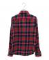 POLO RALPH LAUREN (ポロ・ラルフローレン) 長袖シャツ レッド×ネイビー サイズ:XS：4000円