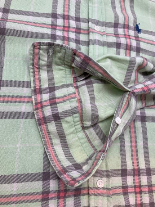 POLO RALPH LAUREN（ポロ・ラルフローレン）POLO RALPH LAUREN (ポロ・ラルフローレン) 長袖シャツ 黄緑 サイズ:Sの古着・服飾アイテム