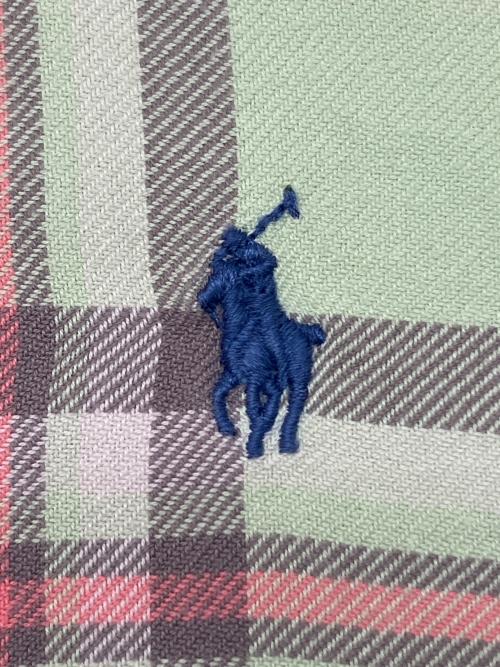 POLO RALPH LAUREN（ポロ・ラルフローレン）POLO RALPH LAUREN (ポロ・ラルフローレン) 長袖シャツ 黄緑 サイズ:Sの古着・服飾アイテム