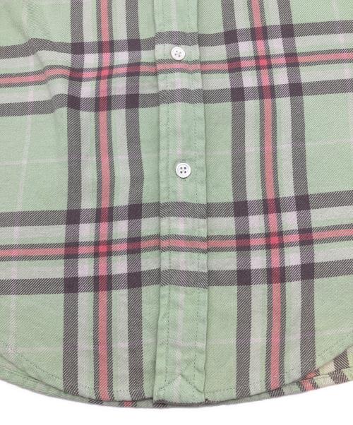 POLO RALPH LAUREN（ポロ・ラルフローレン）POLO RALPH LAUREN (ポロ・ラルフローレン) 長袖シャツ 黄緑 サイズ:Sの古着・服飾アイテム