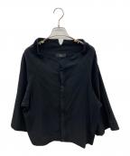 Y'sワイズ）の古着「薄手カーディガン」｜ブラック