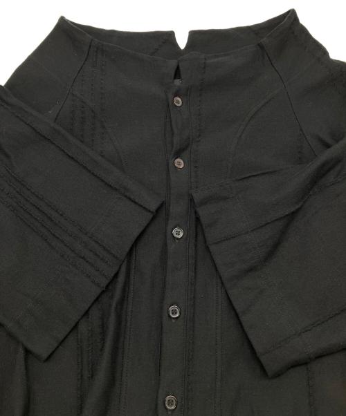 Y's（ワイズ）Y's (ワイズ) 薄手カーディガン ブラック サイズ:2の古着・服飾アイテム