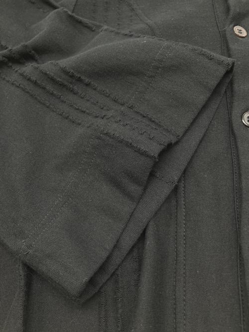 Y's（ワイズ）Y's (ワイズ) 薄手カーディガン ブラック サイズ:2の古着・服飾アイテム