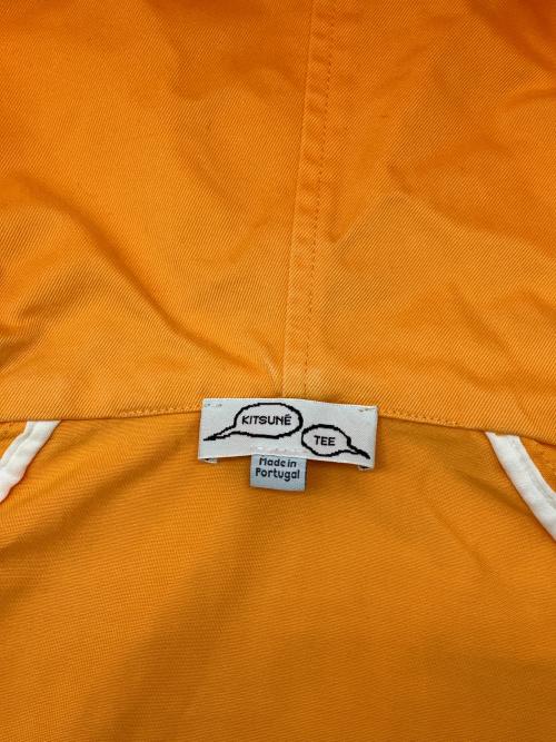 maison kitsune（メゾンキツネ）maison kitsune (メゾンキツネ) ジップパーカー オレンジ サイズ:Sの古着・服飾アイテム