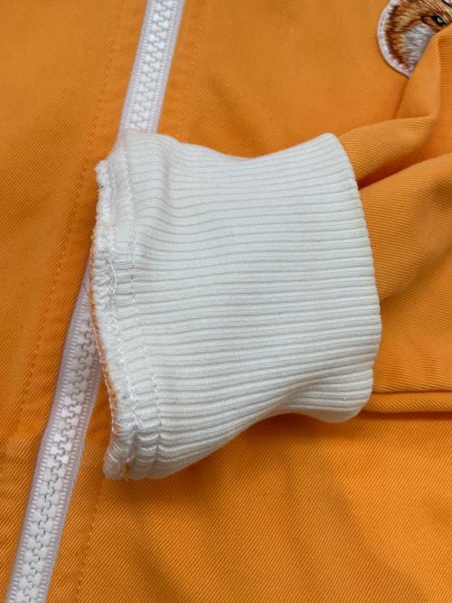 maison kitsune（メゾンキツネ）maison kitsune (メゾンキツネ) ジップパーカー オレンジ サイズ:Sの古着・服飾アイテム