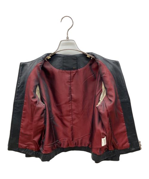Sov.（ソブ）Sov. (ソブ) シングルライダースジャケット ブラック サイズ:不明の古着・服飾アイテム
