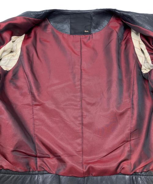 Sov.（ソブ）Sov. (ソブ) シングルライダースジャケット ブラック サイズ:不明の古着・服飾アイテム