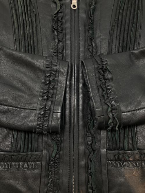 Sov.（ソブ）Sov. (ソブ) シングルライダースジャケット ブラック サイズ:不明の古着・服飾アイテム