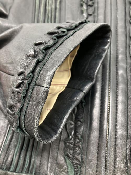 Sov.（ソブ）Sov. (ソブ) シングルライダースジャケット ブラック サイズ:不明の古着・服飾アイテム