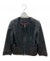 Sov.（ソブ）の古着「シングルライダースジャケット」｜ブラック