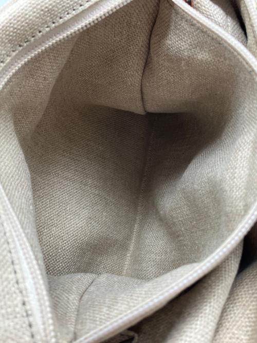 GUCCI（グッチ）GUCCI (グッチ) ショルダーバッグ　フローラ アイボリー×ベージュの古着・服飾アイテム