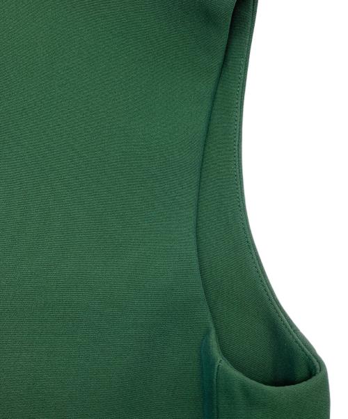CELINE（セリーヌ）CELINE (セリーヌ) ノースリーブワンピース　フィービー･ファイロ期 グリーン サイズ:40の古着・服飾アイテム