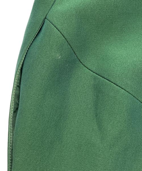 CELINE（セリーヌ）CELINE (セリーヌ) ノースリーブワンピース　フィービー･ファイロ期 グリーン サイズ:40の古着・服飾アイテム