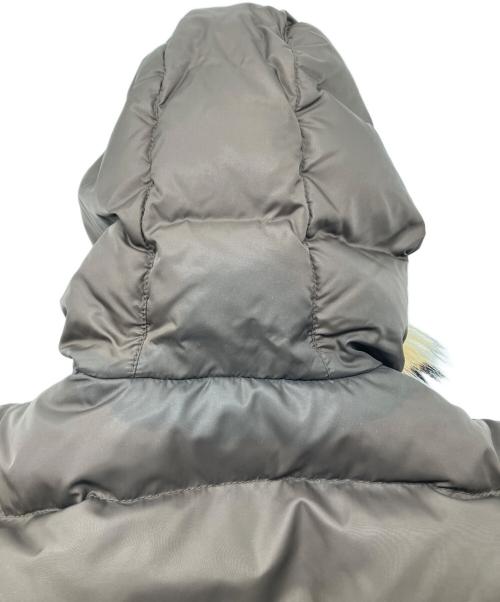 MONCLER（モンクレール）MONCLER (モンクレール) ダウンコート　MESSINA ブラウン サイズ:00の古着・服飾アイテム