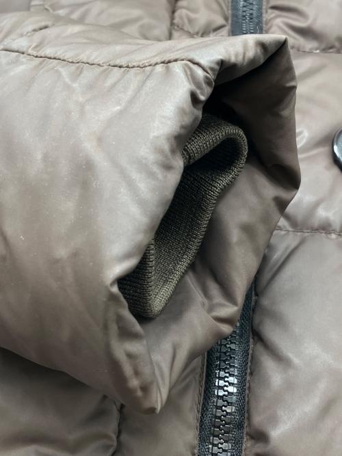 MONCLER（モンクレール）MONCLER (モンクレール) ダウンコート　MESSINA ブラウン サイズ:00の古着・服飾アイテム