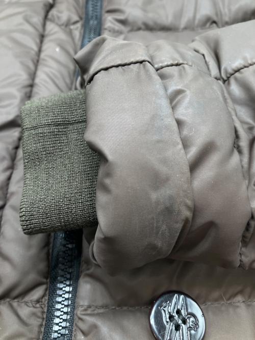 MONCLER（モンクレール）MONCLER (モンクレール) ダウンコート　MESSINA ブラウン サイズ:00の古着・服飾アイテム