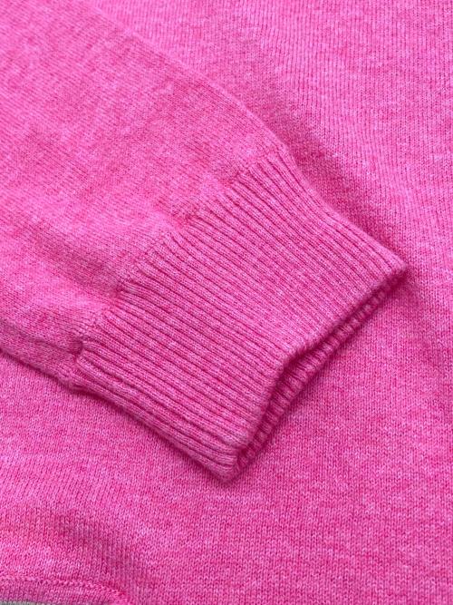 BURBERRY BLUE LABEL（バーバリー ブルー レーベル）BURBERRY BLUE LABEL (バーバリー ブルー レーベル) 薄手ニット ピンク×ベージュ サイズ:38の古着・服飾アイテム