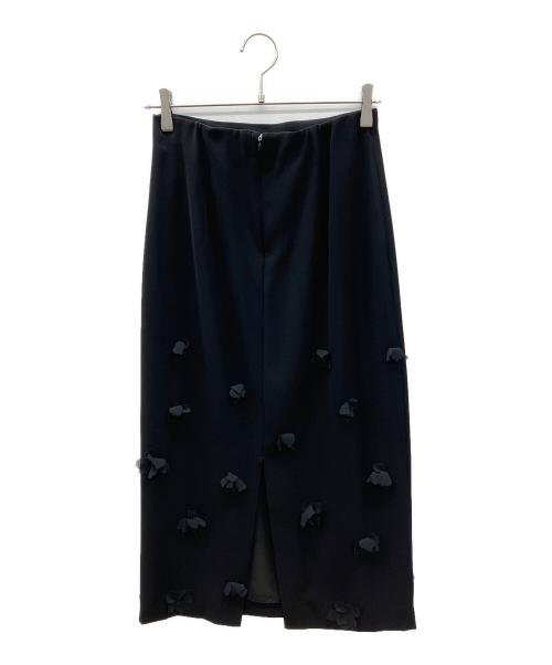 UNITED ARROWS（ユナイテッドアローズ）UNITED ARROWS (ユナイテッドアローズ) ロングスカート ブラック サイズ:38の古着・服飾アイテム