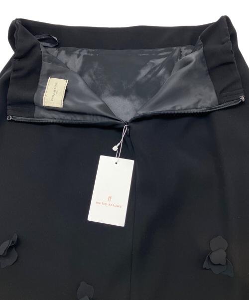 UNITED ARROWS（ユナイテッドアローズ）UNITED ARROWS (ユナイテッドアローズ) ロングスカート ブラック サイズ:38の古着・服飾アイテム