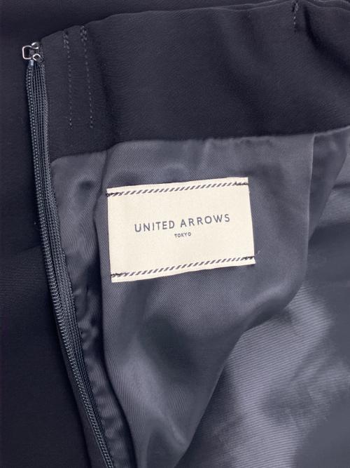 UNITED ARROWS（ユナイテッドアローズ）UNITED ARROWS (ユナイテッドアローズ) ロングスカート ブラック サイズ:38の古着・服飾アイテム